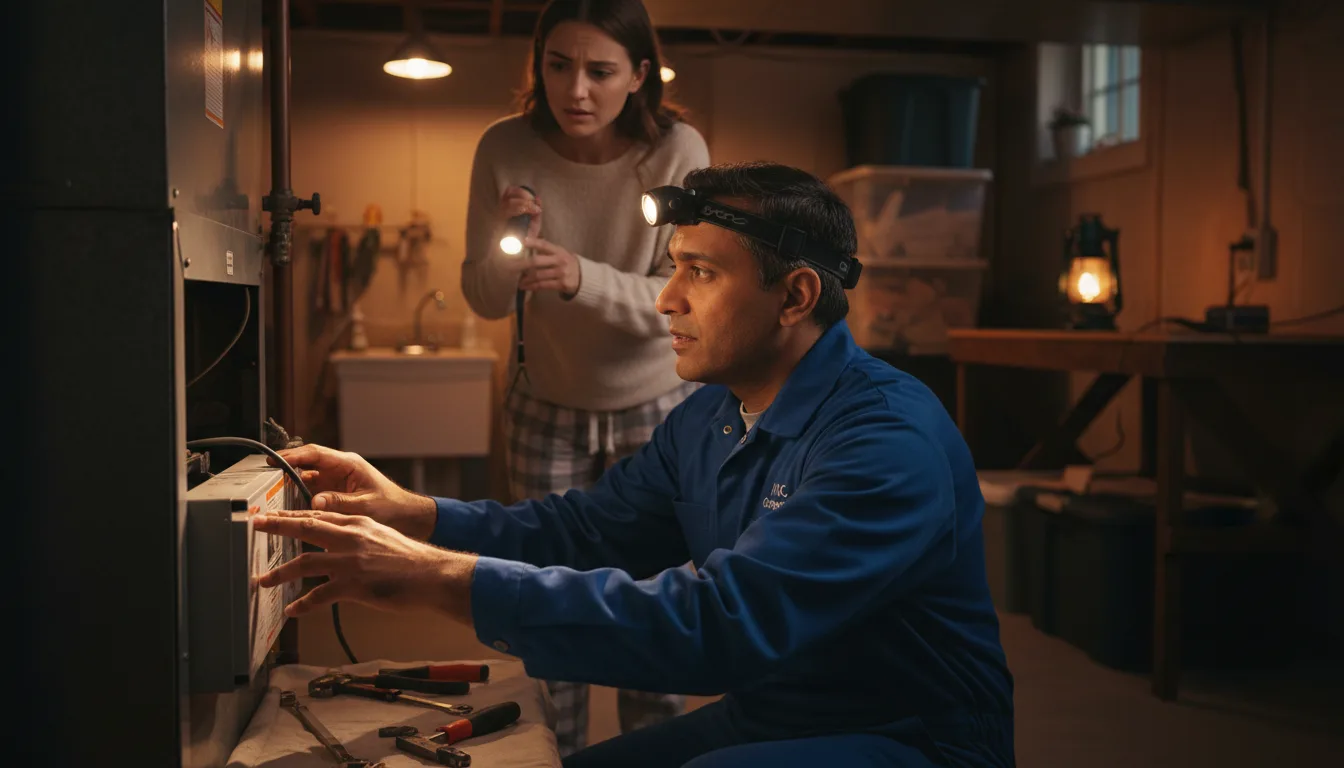 Emergency HVAC Repair in Chase, MI near me · HVAC